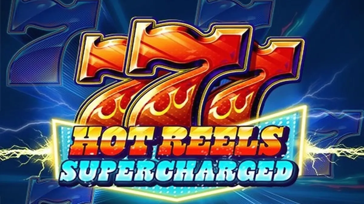 Tampilan visual mesin slot 777 Hot Reels: Supercharged dengan simbol buah klasik.
